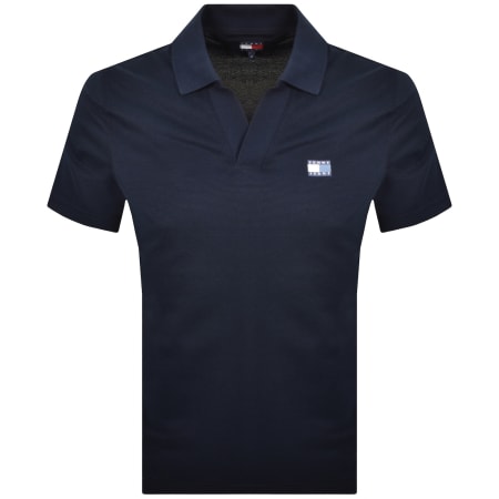 Product Image for Tommy Jeans Skipper Collar Polo T Shirt Navy
