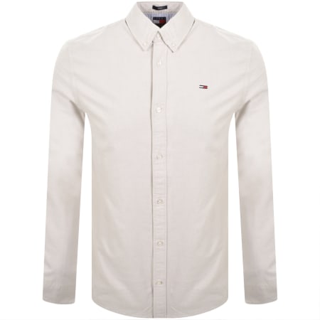 Product Image for Tommy Jeans Regular Fit Oxford Shirt Beige