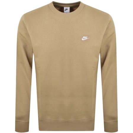 Product Image for Nike Crew Neck Club Sweatshirt Parachute Beige