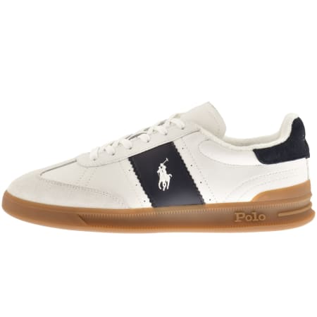 Product Image for Ralph Lauren Heritage Aera Trainers White
