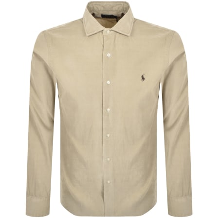 Product Image for Ralph Lauren Corduroy Shirt Coastal Beige