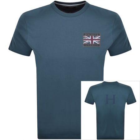 Product Image for Hackett Rally Union Jack T Shirt Blue