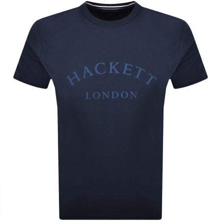 Product Image for Hackett Heritage Essential T Shirt Ink Blue