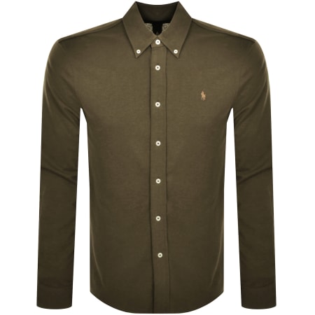 Product Image for Ralph Lauren Featherweight Mesh Shirt Green