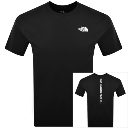 Product Image for The North Face Vertical Logo T Shirt Black