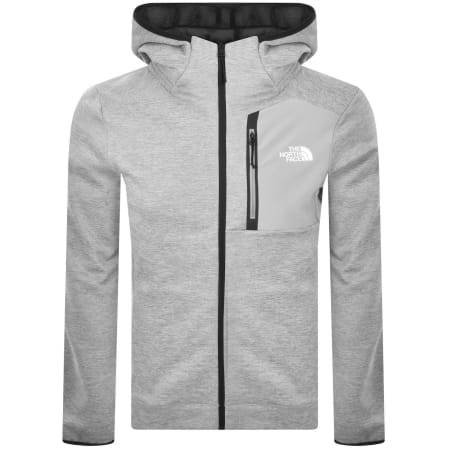 Product Image for The North Face Full Zip Jacket Light Grey