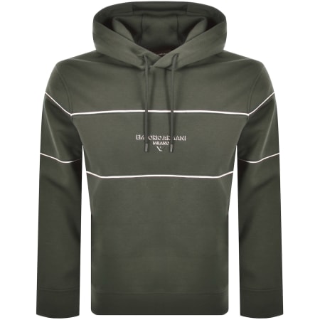 Recommended Product Image for Emporio Armani Logo Hoodie Green