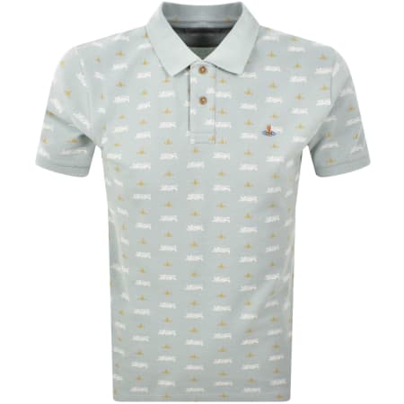 Product Image for Vivienne Westwood Lion and Orbit Polo Green