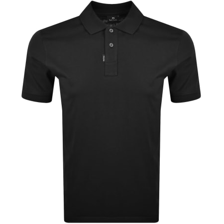 Product Image for Paul Smith Short Sleeved Polo T Shirt Black