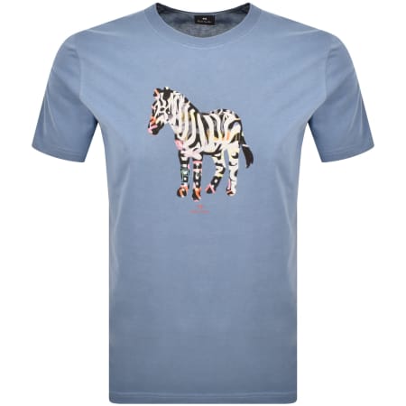 Product Image for Paul Smith Zebra T Shirt Blue