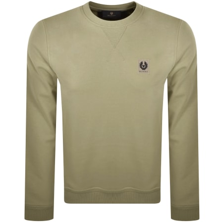 Product Image for Belstaff Logo Sweatshirt Green