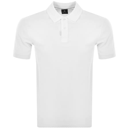 Product Image for Paul Smith Short Sleeved Polo T Shirt White