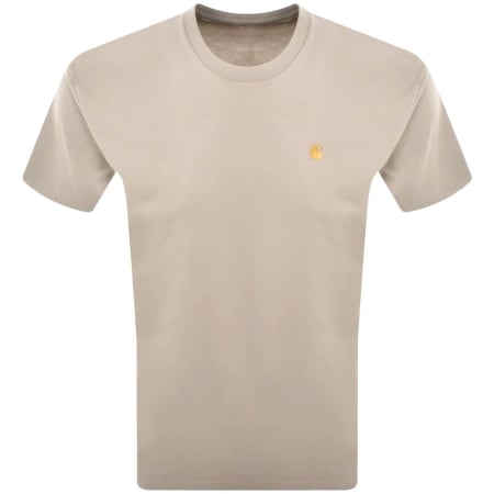 Product Image for Carhartt WIP Chase T Shirt Beige