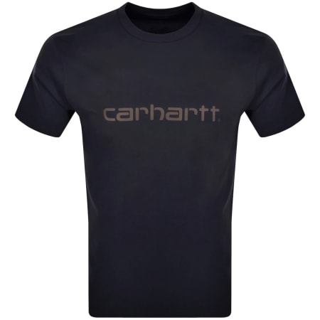 Product Image for Carhartt WIP Script T Shirt Navy