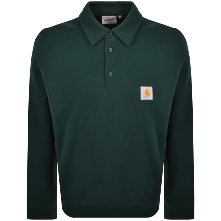 Product Image for Carhartt WIP Polo Sweatshirt Green