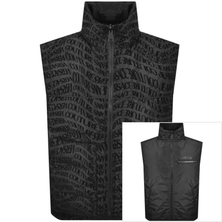 Product Image for Versace Jeans Couture Reversible Gilet Black