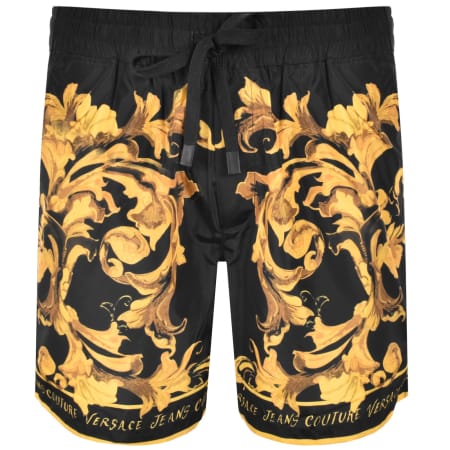 Product Image for Versace Jeans Couture Barocco Shorts Black