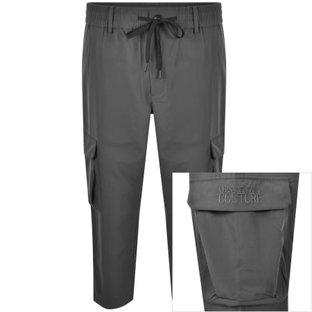 Product Image for Versace Jeans Couture Logo Trousers Grey