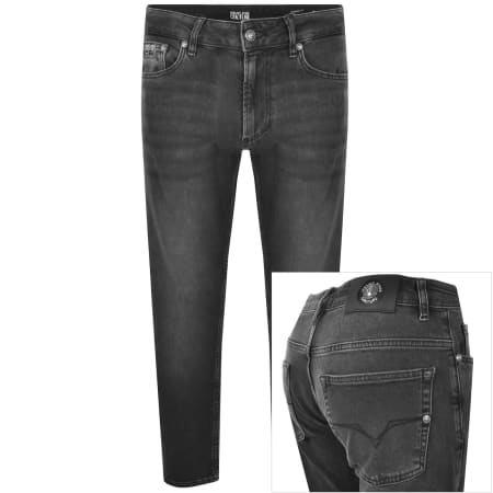 Product Image for Versace Jeans Couture Dundee Narrow Jeans Black