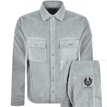 Product Image for Belstaff Fallgate Corduroy Overshirt Quarry Blue