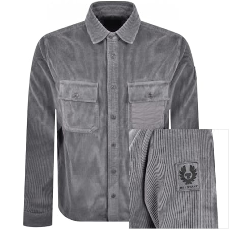 Product Image for Belstaff Fallgate Corduroy Overshirt Tornado Grey
