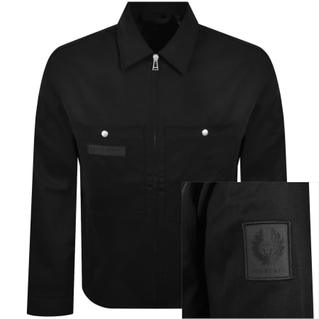 Product Image for Belstaff Competition Twill Overshirt Black
