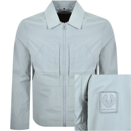 Product Image for Belstaff Cover Overshirt Quarry Blue