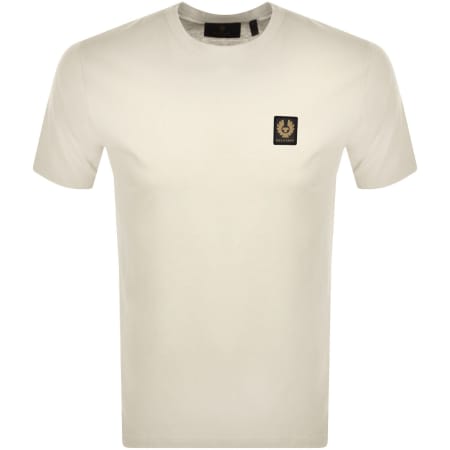 Product Image for Belstaff Short Sleeve Logo T Shirt Beige