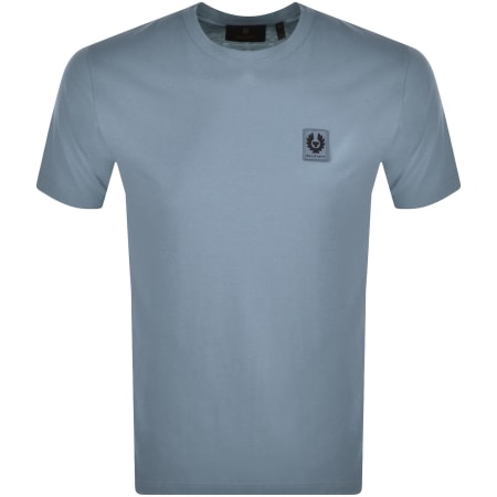 Product Image for Belstaff Featherweight Logo T Shirt Blue