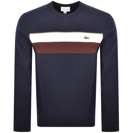 Product Image for Lacoste Logo Sweatshirt Navy