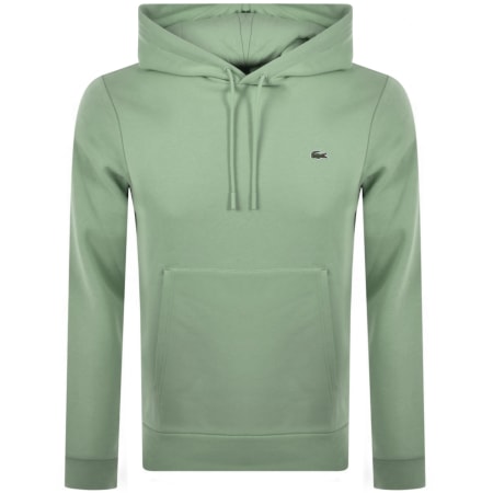 Product Image for Lacoste Logo Pullover Hoodie Green