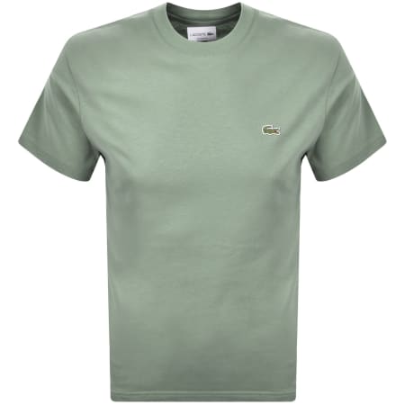 Product Image for Lacoste Core Logo T Shirt Thyme Green