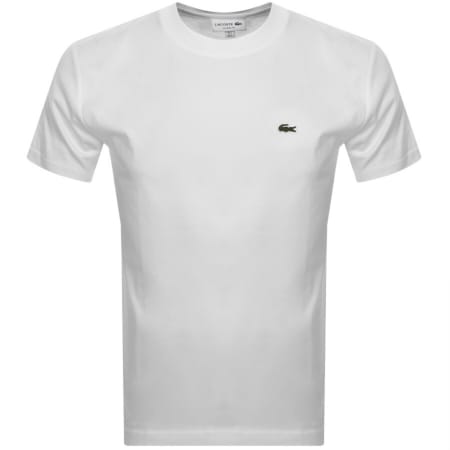 Product Image for Lacoste Crew Neck T Shirt White
