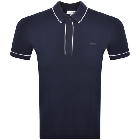 Product Image for Lacoste Tipped Polo T Shirt Navy