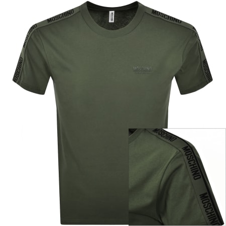 Product Image for Moschino Logo T Shirt Green