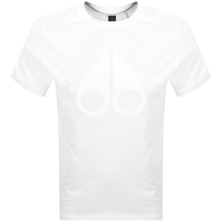 Product Image for Moose Knuckles Chamblee Leaf T Shirt White