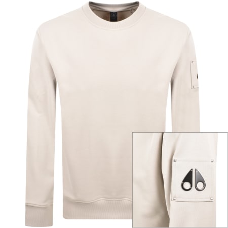 Product Image for Moose Knuckles Hartsfield Sweatshirt Beige