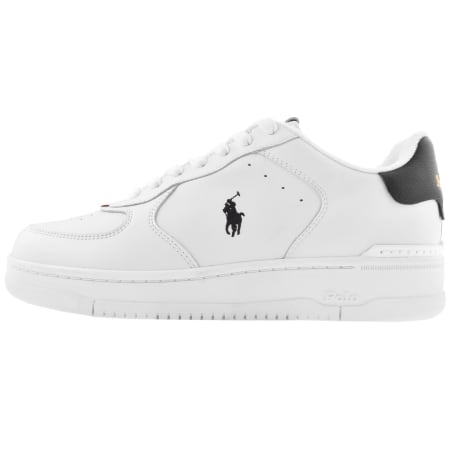 Product Image for Ralph Lauren Masters Court Trainers White