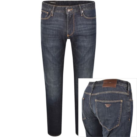 Product Image for Emporio Armani J06 Slim Fit Jeans Blue