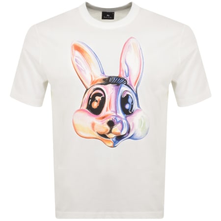 Product Image for Paul Smith Rabbit Logo T Shirt White