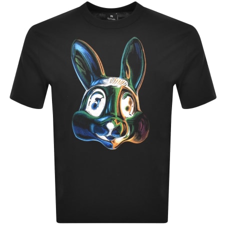 Product Image for Paul Smith Rabbit Logo T Shirt Black
