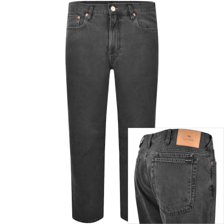 Product Image for Paul Smith Relaxed Taper Jeans Mid Wash Grey