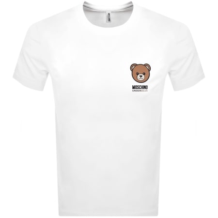 Product Image for Moschino Logo T Shirt White