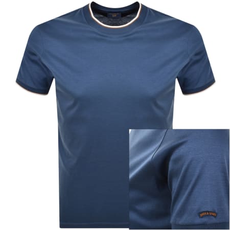 Product Image for Paul And Shark Logo T Shirt Cadet Blue