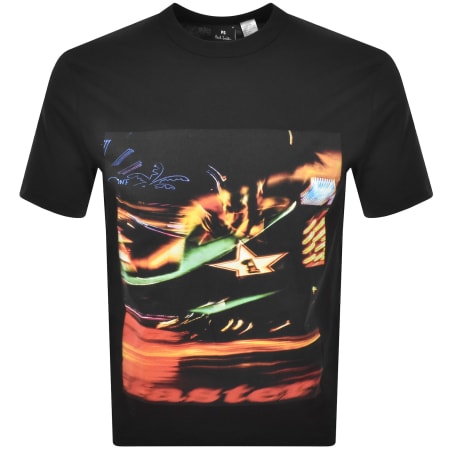 Product Image for Paul Smith Casual Fit Print T Shirt Black