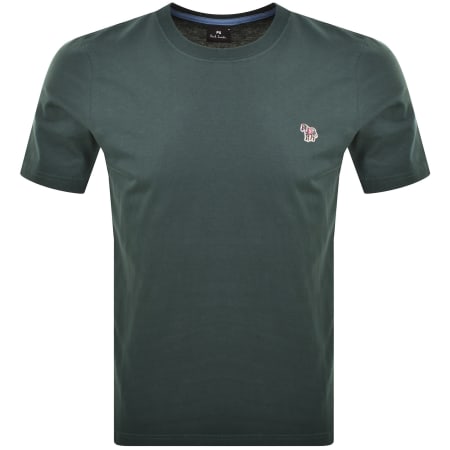 Product Image for Paul Smith Zebra Logo T Shirt Green