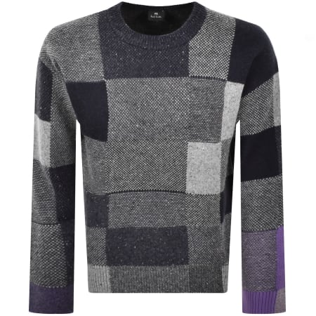 Product Image for Paul Smith Patchwork Jumper Navy