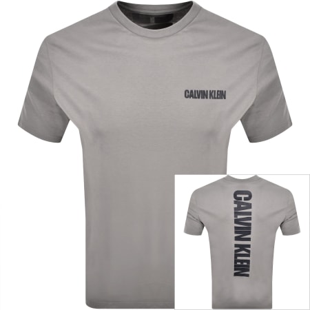 Product Image for Calvin Klein Jeans Word Stretch T Shirt Grey