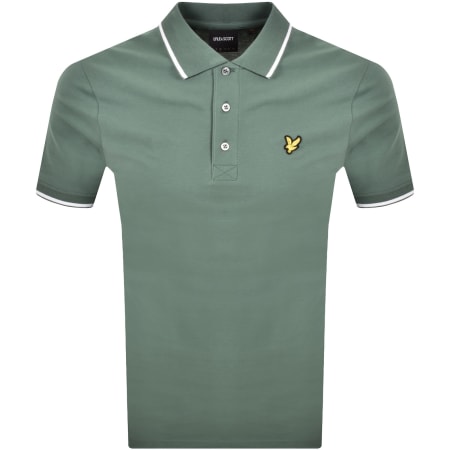 Product Image for Lyle And Scott Tipped Polo T Shirt Green