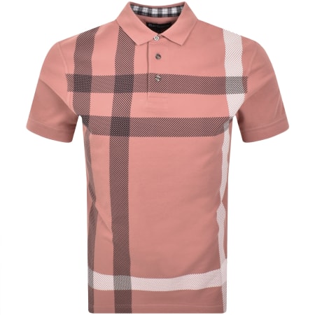 Product Image for Barbour Blaine Polo T Shirt Earth Pink